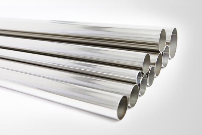 Round stainless steel tubes