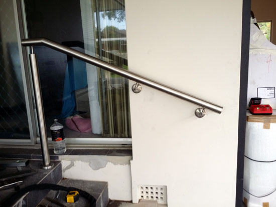 stainless steel staircase handrail 2