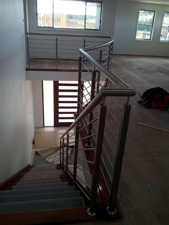 stainless steel staircase handrail 3