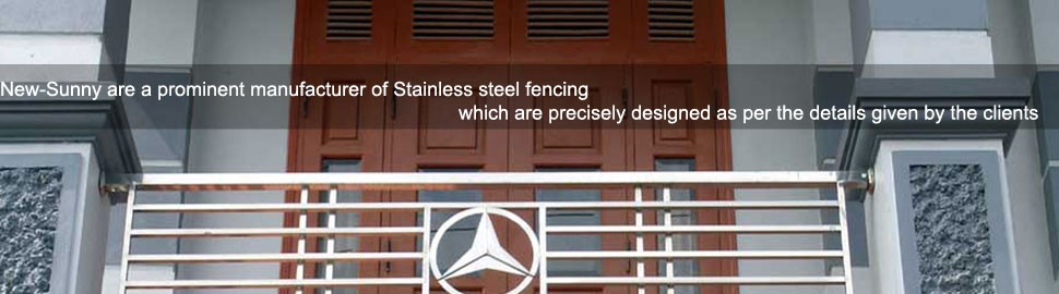 Stainless steel fencing